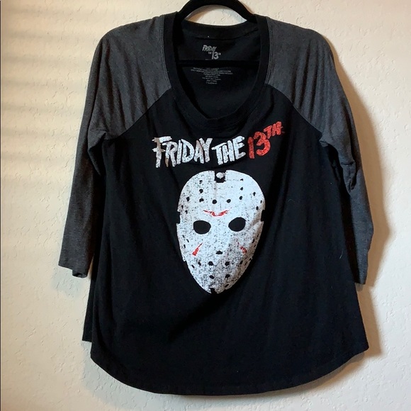 torrid Tops - Torrid size 00 Friday the 13th baseball tee